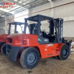 bàn giao xe nâng 8.5 tấn tại bình định
