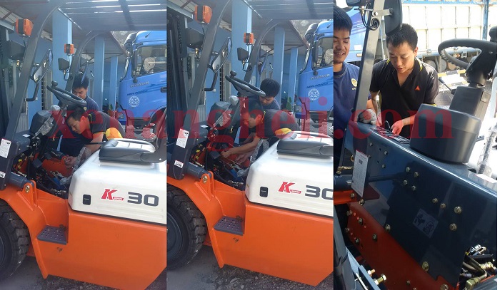 bảo hành xe nâng