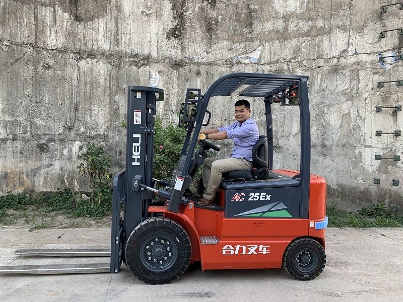 Xe nâng điện chống cháy nổ
