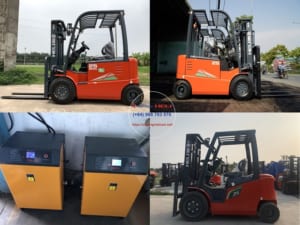 sử dụng xe nâng điện heli