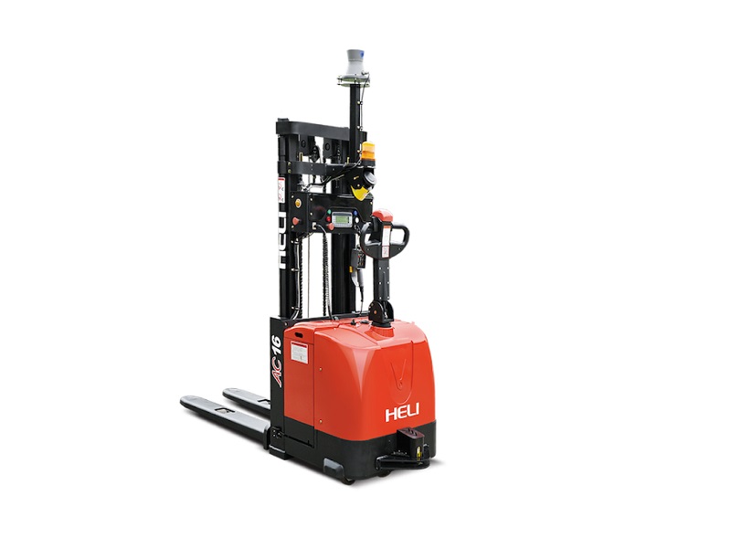 xe nâng điện đứng lái tự hành AGV Heli