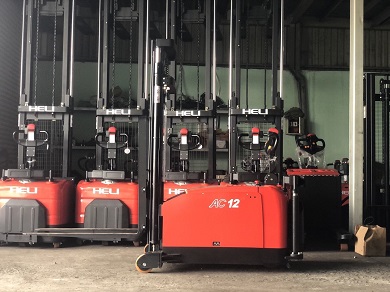 xe nâng 1.2 tấn đối trọng sau