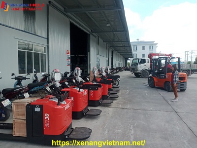 xe nâng tay điện 3 tấn