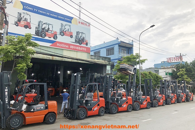 kho xe nâng heli tại TX tân Uyên