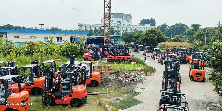 tổng kho xe nâng HEli Tại Hà Nội