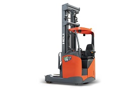 xe nâng điện đứng lái
