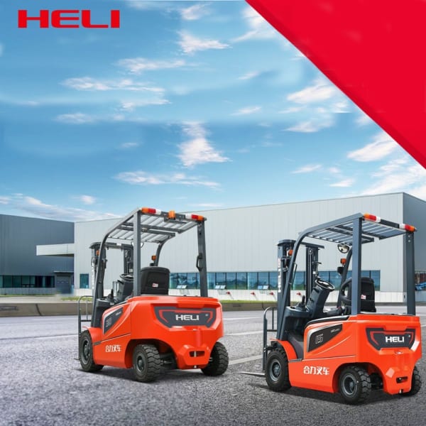 Cho thuê xe nâng điện Heli mới 100%