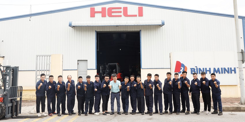 Xe Nâng HELI Tại An Dương - Hải Phòng