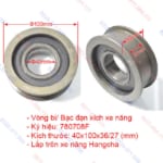 Kích Thước Bạc Đạn Xích 780708F