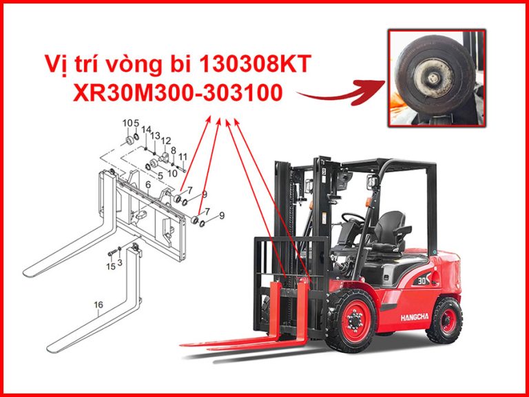Bạc Đạn Xe Nâng HANGCHA