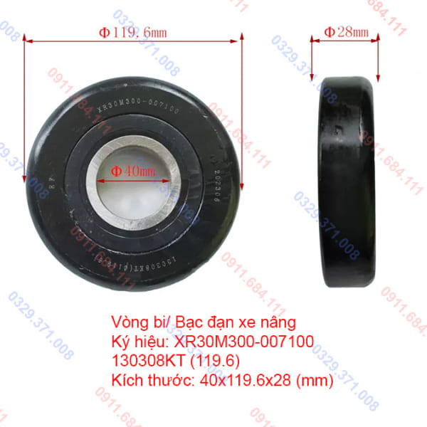 Vòng Bi, Bi Càng, Bạc Đạn XR30M300-007000