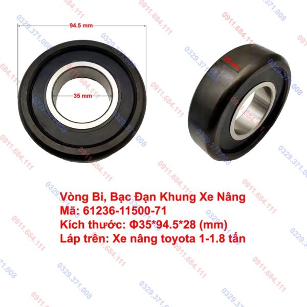 Bạc Đạn Khung Nâng 61236-11500-71