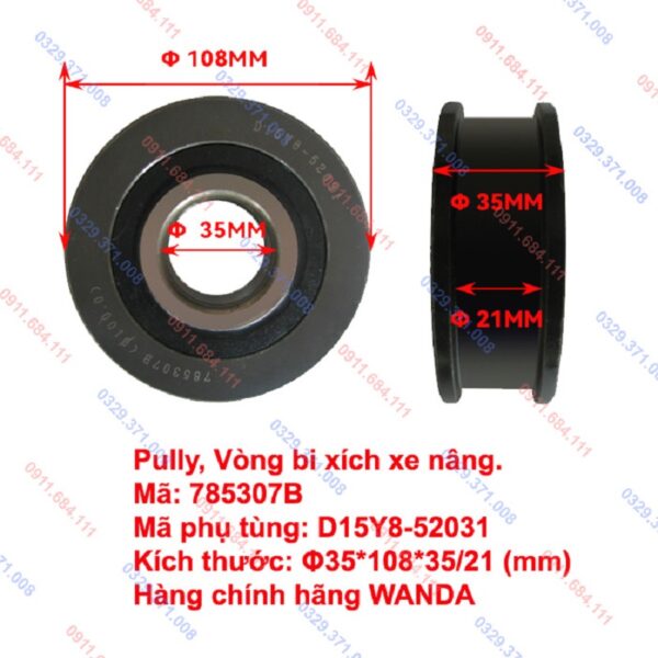 Vòng Bi Xích Xe Nâng 785307B