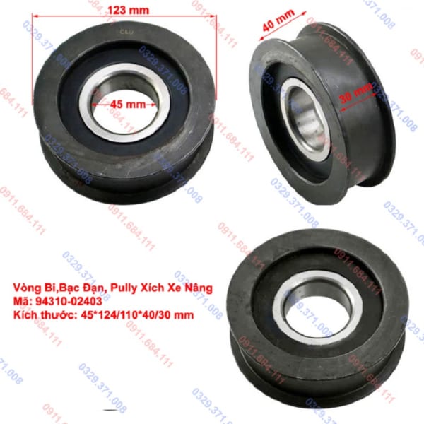 Vòng bi xích xe nâng mitsubishi 94310-02403