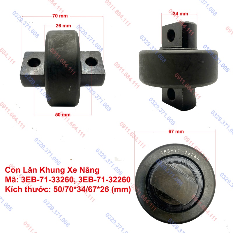 Con Lăn Ngang Khung Nâng 3EB-71-33260