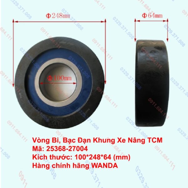 Bạc Đạn Khung Nâng 25368-27004