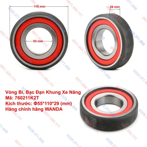 Bạc Đạn Khung Nâng 760211K2T