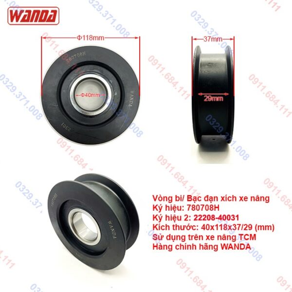 Bi Xích Xe Nâng TCM 22208-40031