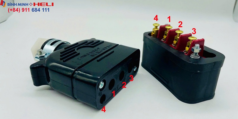 Đấu Nối Giắc Sạc TCM 30A-250V