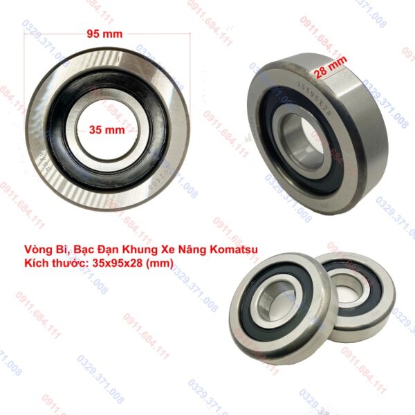 Bi Càng Xe Nâng Toyota 35x95x28