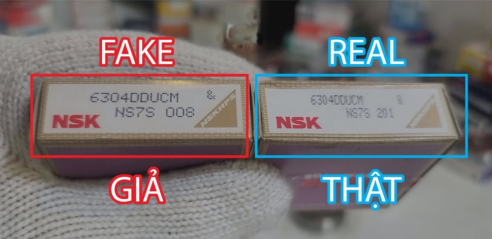 Phân Biệt Vồng Bi NSK Thật và NSK Giả