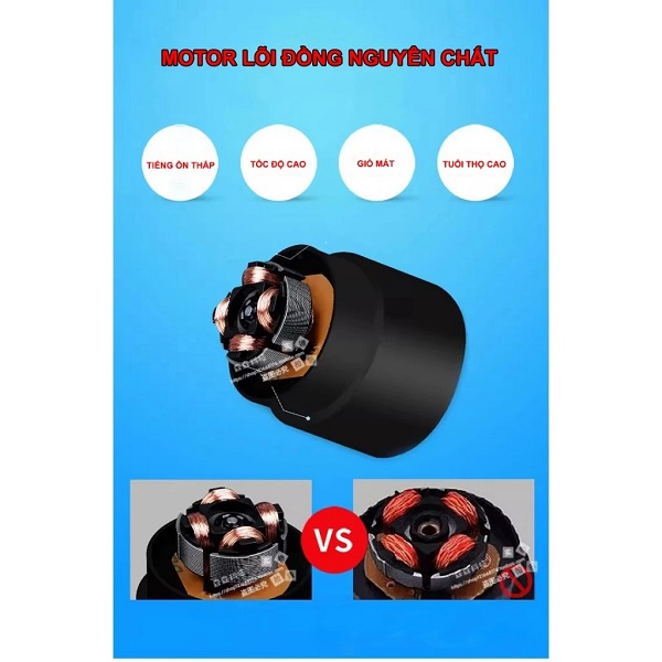 Motor đồng nguyên chất
