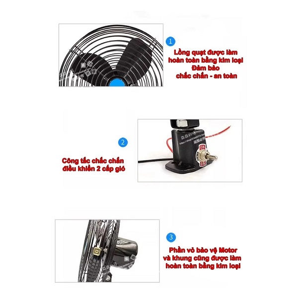 Lồng Quạt Xe Nâng bằng Sắt